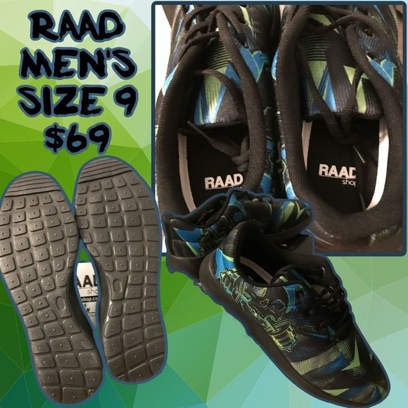 NIB $69 RAAD | Skeleton | Sneakers | Size 9 - Picture 5 of 5